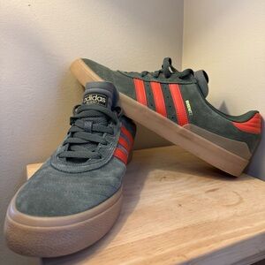 Adidas Busenitz Pro Shoes, Men’s Size 14, Suede, Gum Sole Skate Sneakers